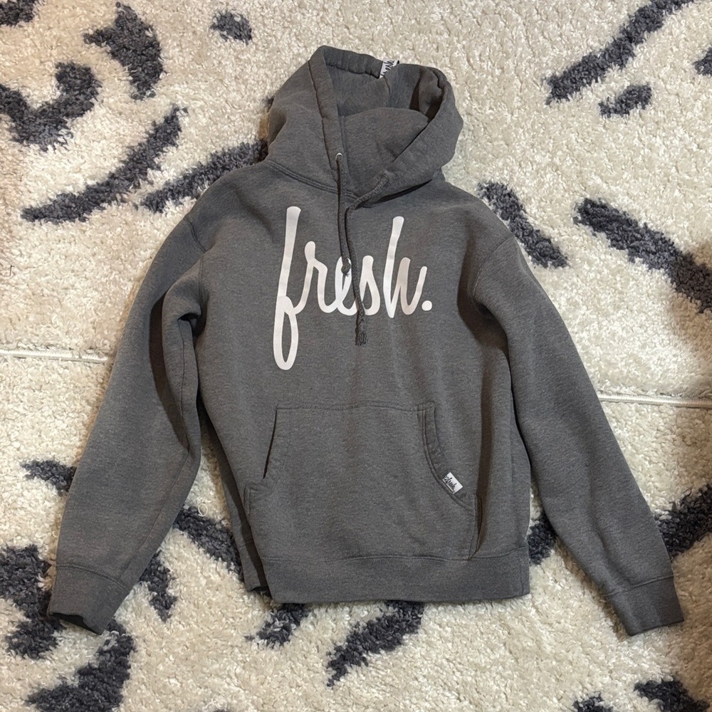 Fresh Heather Gray Hoodie